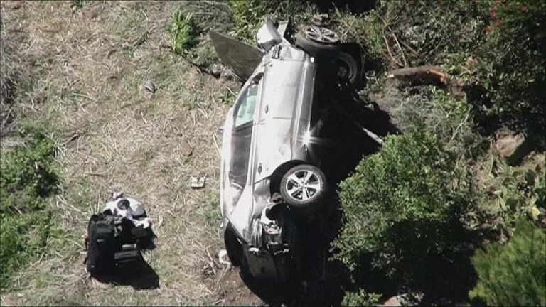 Tiger Woods car crash